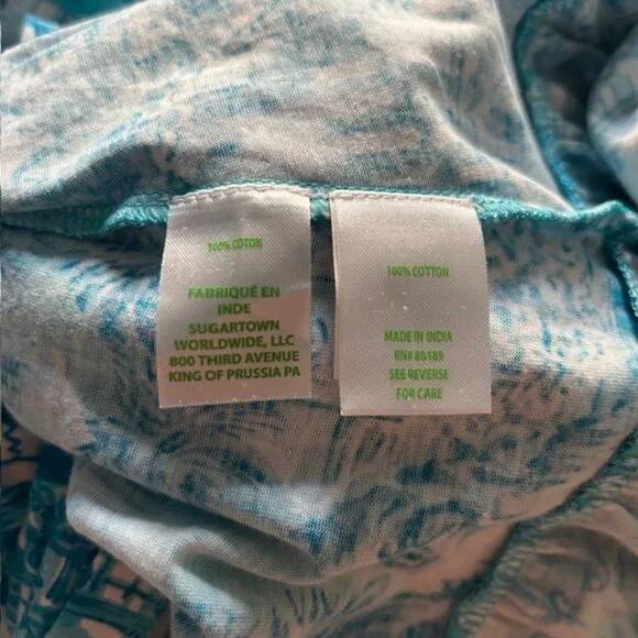 Lilly Pulitzer Lindy Dress – Amalfi Blue Sunny State of Mind | Size M - Picture 5 of 5